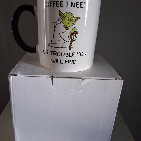 Yoda Coffee Mug, 15 Oz. New In Box - Picture 2 of 6